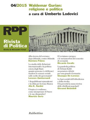 cover image of Rivista di Politica 4/2015